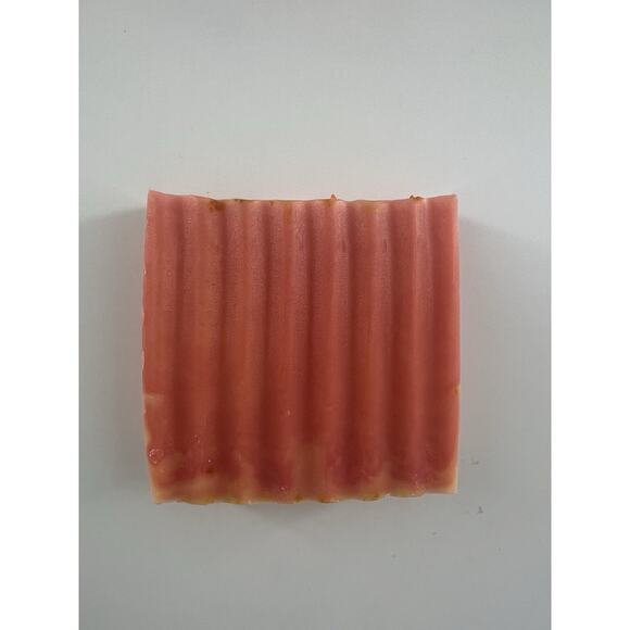 3x Goat Milk Soap Bar Tangerine Grapefruit Orange w/ Zest 3oz Body Handmade New - Picture 3 of 6